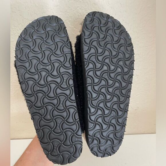 Birkenstock Papillio Arizona Big Buckle Teddy Shearling Slide Sandal 38/7-7.5 - Picture 11 of 15